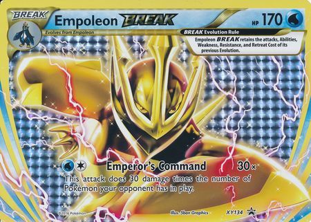 Empoleon BREAK (XY134) (Jumbo Card) [XY: Black Star Promos] | Exor Games Summserside