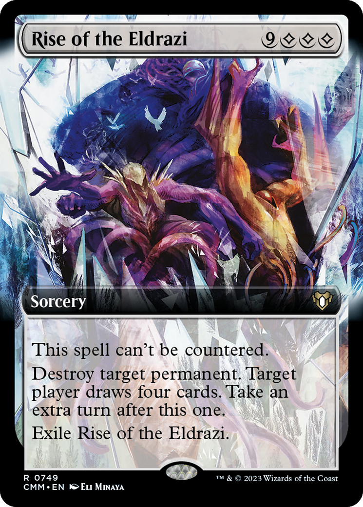 Rise of the Eldrazi (Extended Art) [Commander Masters] | Exor Games Summserside