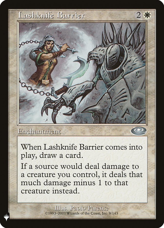 Lashknife Barrier [Mystery Booster] | Exor Games Summserside