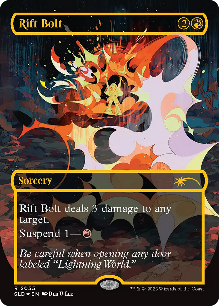 Rift Bolt (2055) (Raised Foil) [Secret Lair Drop Series] | Exor Games Summserside