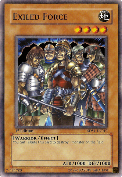 Exiled Force [5DS1-EN019] Common | Exor Games Summserside