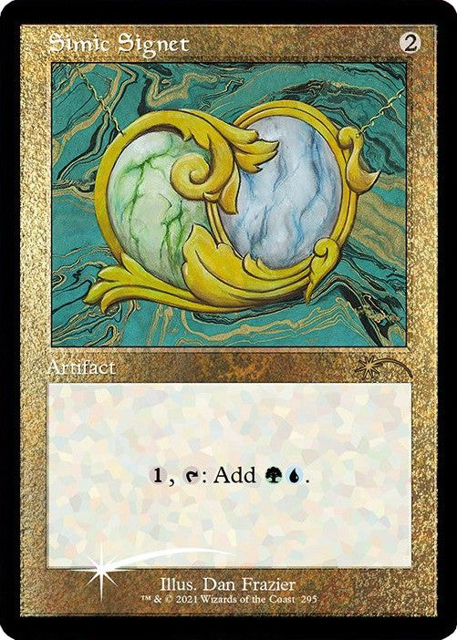 Simic Signet (Retro) (Foil Etched) [Secret Lair Drop Series] | Exor Games Summserside