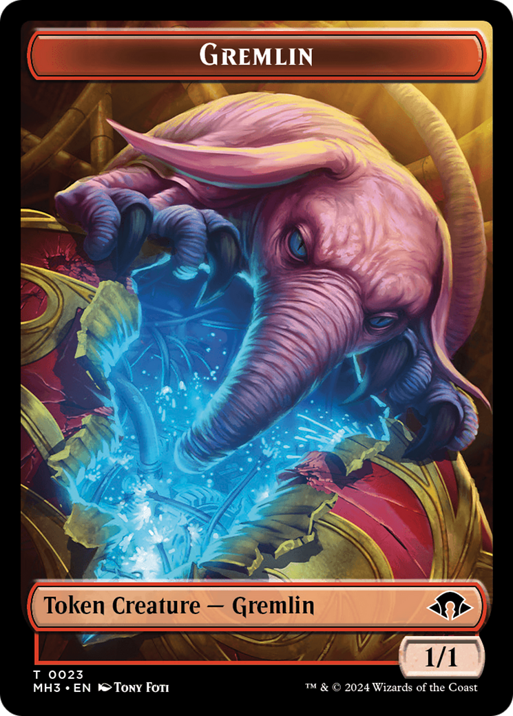 Gremlin Token [Modern Horizons 3 Tokens] | Exor Games Summserside