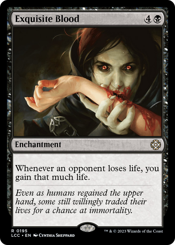 Exquisite Blood [The Lost Caverns of Ixalan Commander] | Exor Games Summserside