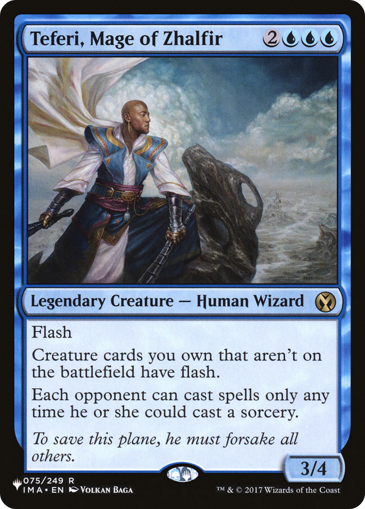 Teferi, Mage of Zhalfir [The List Reprints] | Exor Games Summserside