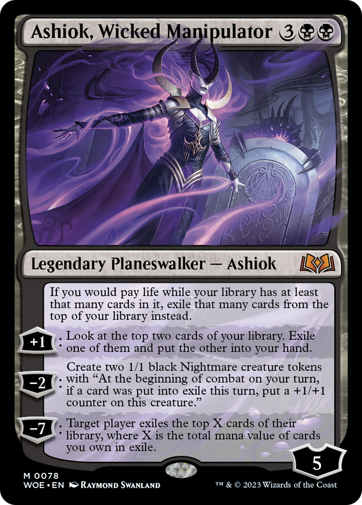 Ashiok, Wicked Manipulator [Wilds of Eldraine] | Exor Games Summserside