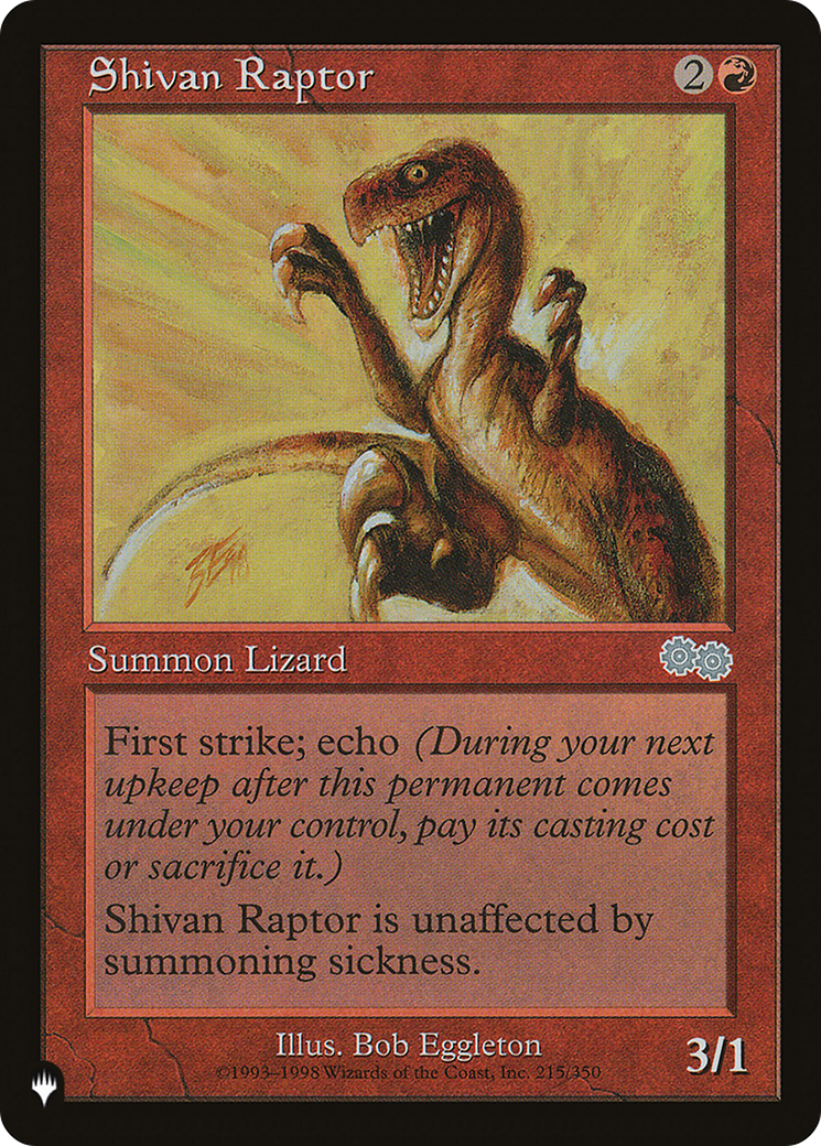 Shivan Raptor [The List] | Exor Games Summserside