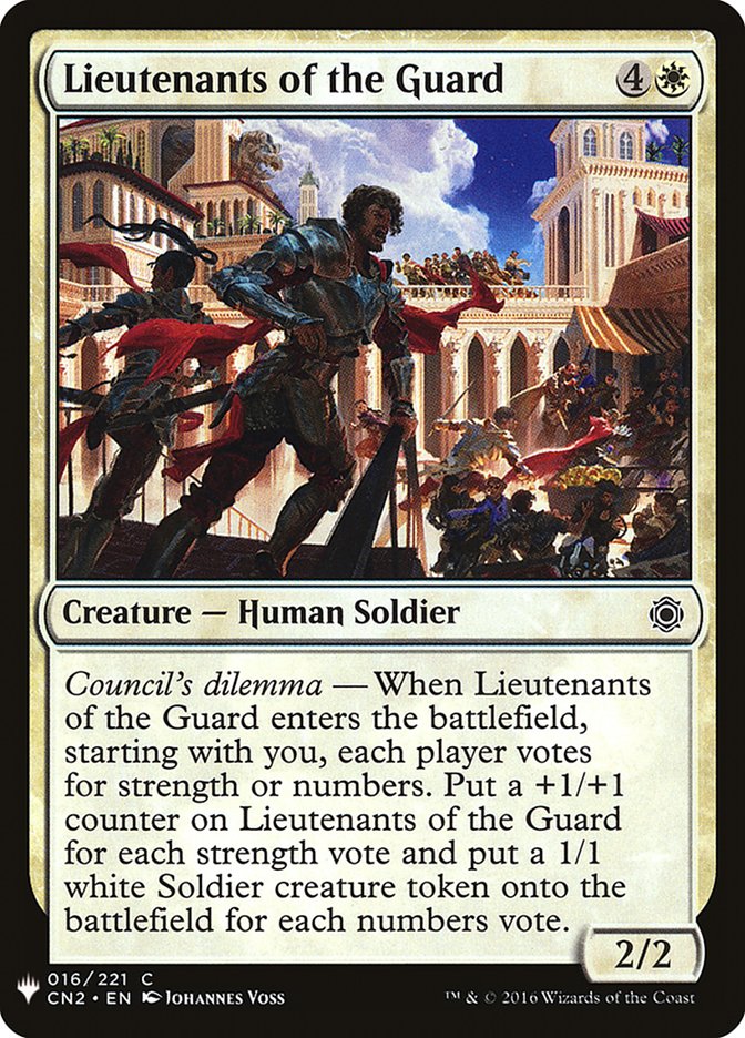 Lieutenants of the Guard [Mystery Booster] | Exor Games Summserside