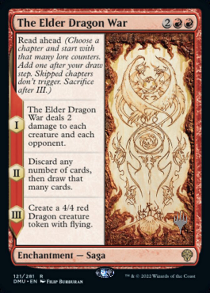 The Elder Dragon War (Promo Pack) [Dominaria United Promos] | Exor Games Summserside