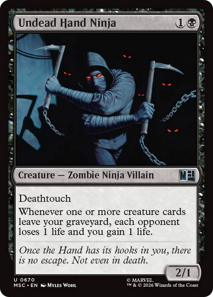 Undead Hand Ninja [Marvel Super Heroes Commander] | Exor Games Summserside