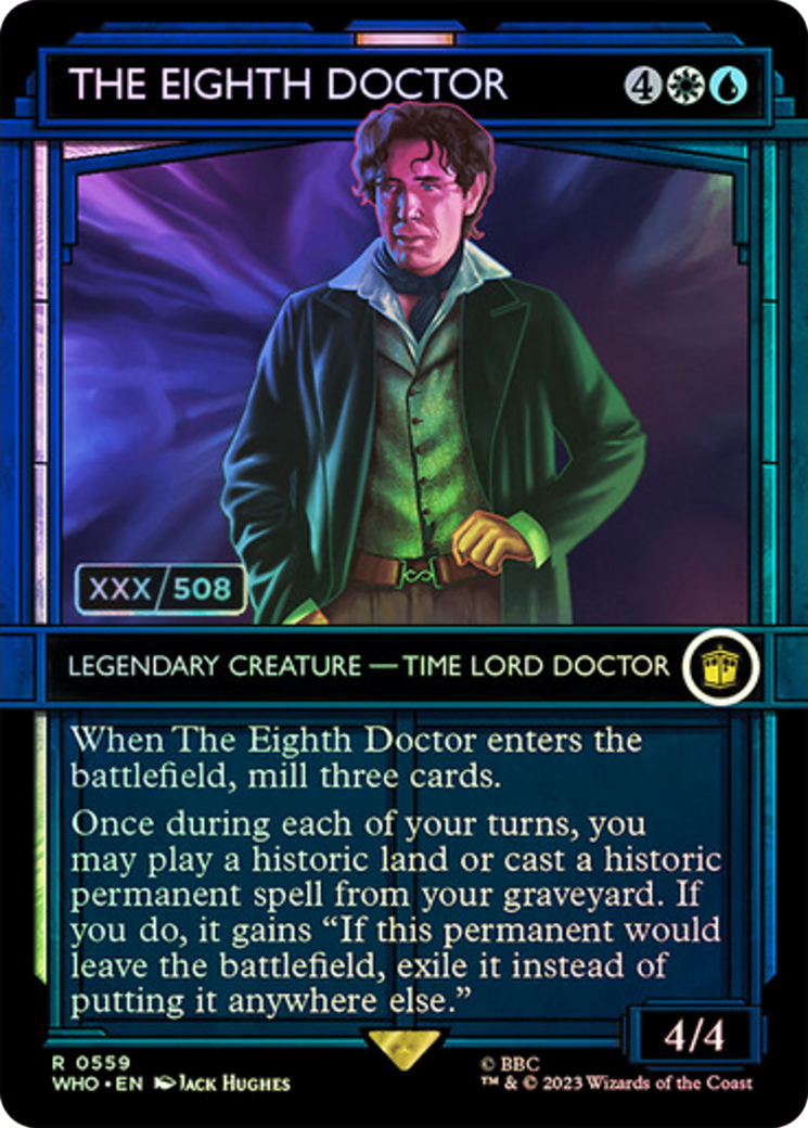 The Eighth Doctor (Serial Numbered) [Doctor Who] | Exor Games Summserside