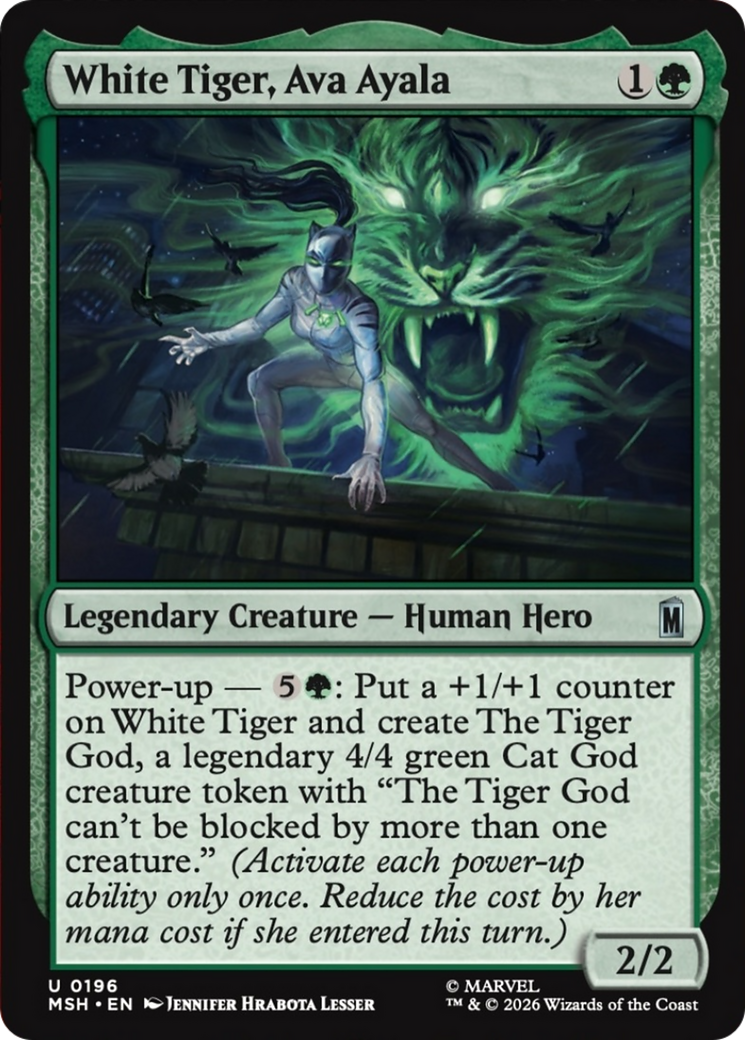 White Tiger, Ava Ayala [Marvel Super Heroes] | Exor Games Summserside