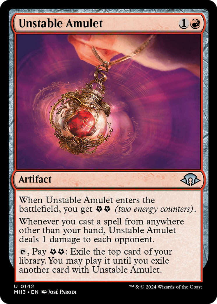 Unstable Amulet [Modern Horizons 3] | Exor Games Summserside