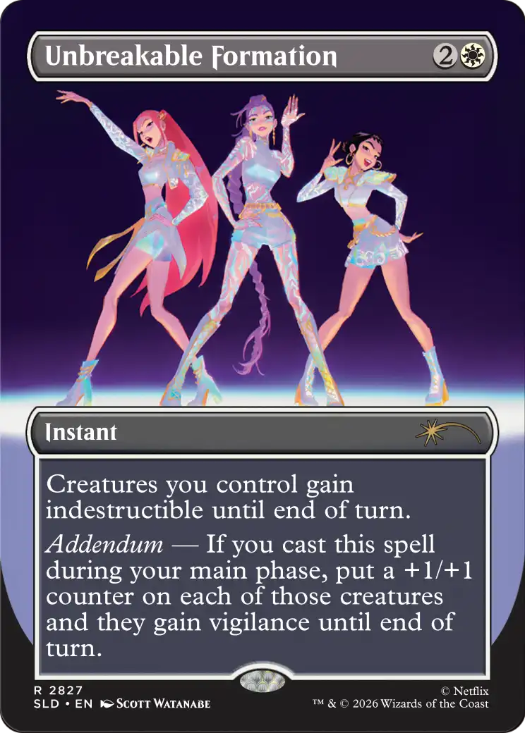 Unbreakable Formation (2827) [Secret Lair Drop Series] | Exor Games Summserside