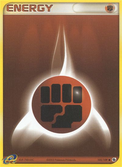 Fighting Energy (105/109) [EX: Ruby & Sapphire] | Exor Games Summserside