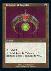 Talisman of Impulse (Foil Etched) [Secret Lair Drop Series] | Exor Games Summserside