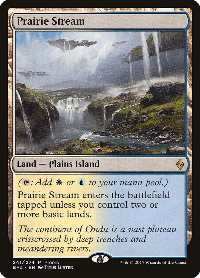 Prairie Stream (Promo) [Standard Showdown Promos] | Exor Games Summserside