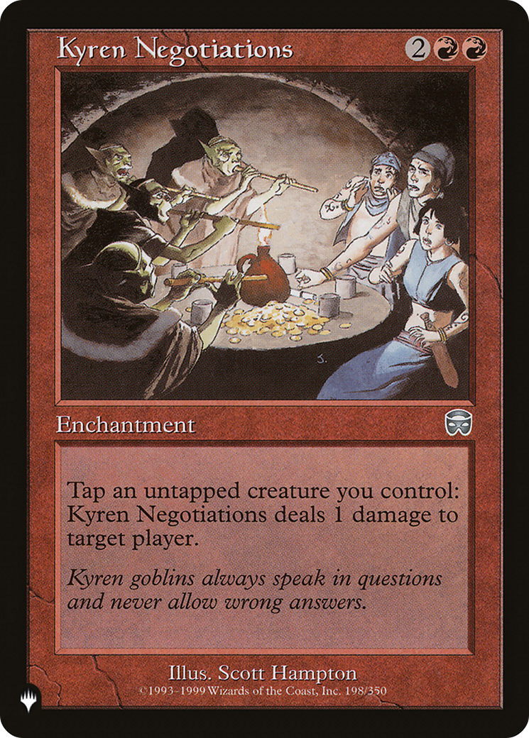 Kyren Negotiations [The List] | Exor Games Summserside