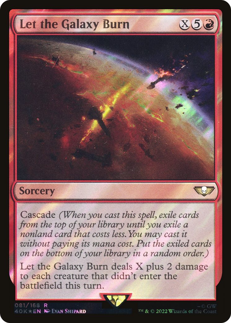 Galaxy Sword - Sword of Forge and Frontier [Secret Lair Drop Series] | Exor Games Summserside