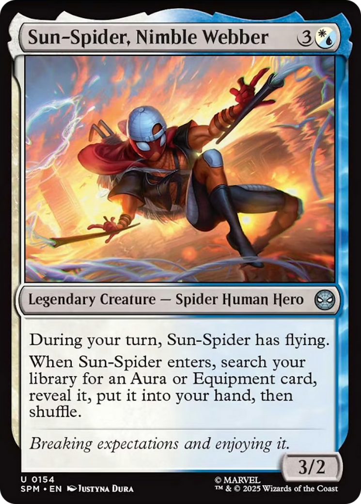 Sun-Spider, Nimble Webber [Marvel's Spider-Man] | Exor Games Summserside