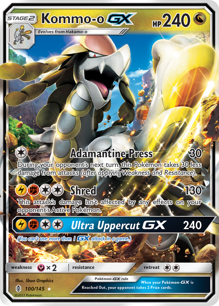 Kommo-o GX (100/145) [Sun & Moon: Guardians Rising] | Exor Games Summserside