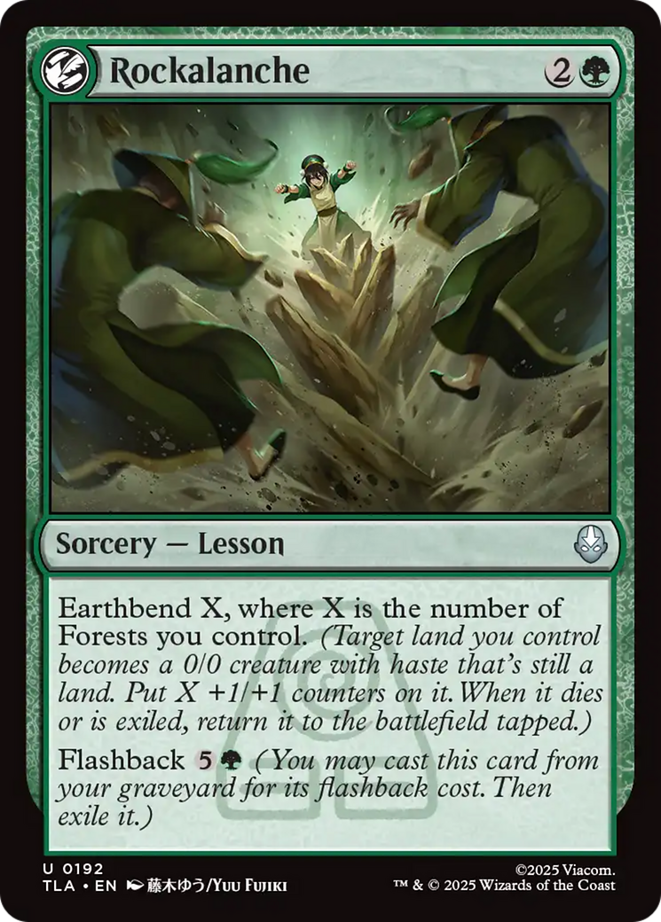 Rockalanche [Avatar: The Last Airbender] | Exor Games Summserside