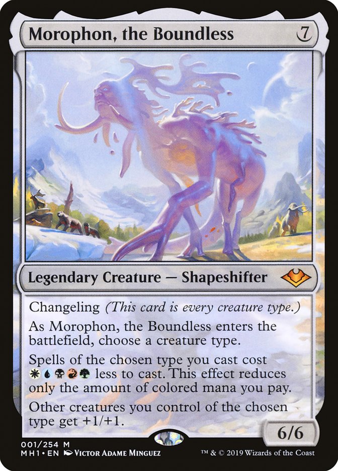 Morophon, the Boundless [Modern Horizons] | Exor Games Summserside