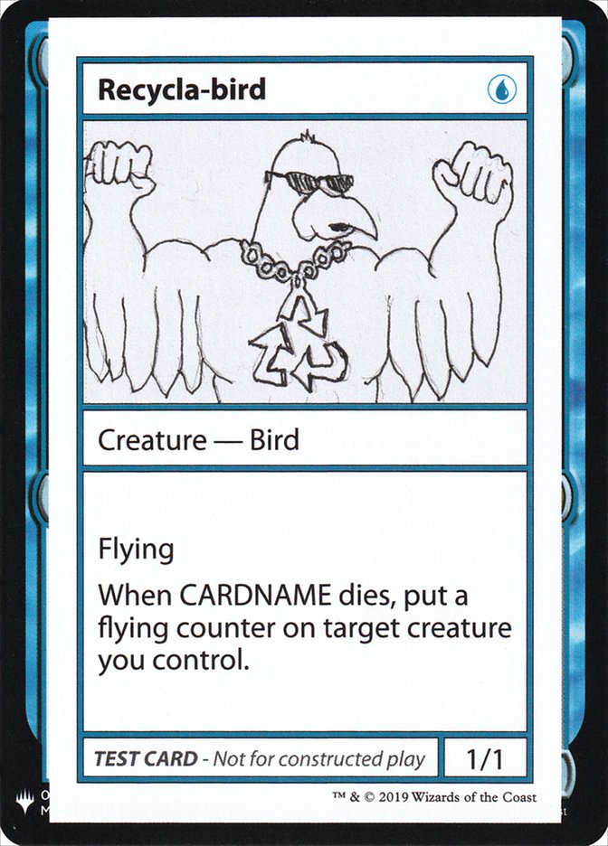 Recycla-bird [Mystery Booster Playtest Cards] | Exor Games Summserside