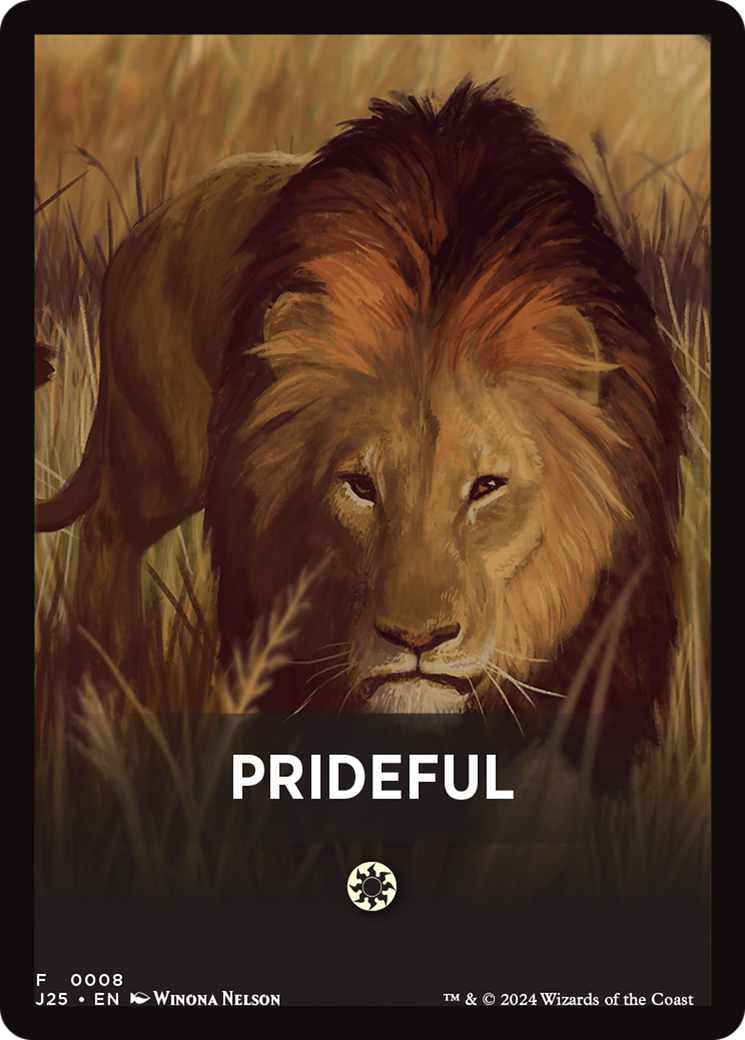 Prideful Theme Card [Foundations Jumpstart Front Cards] | Exor Games Summserside