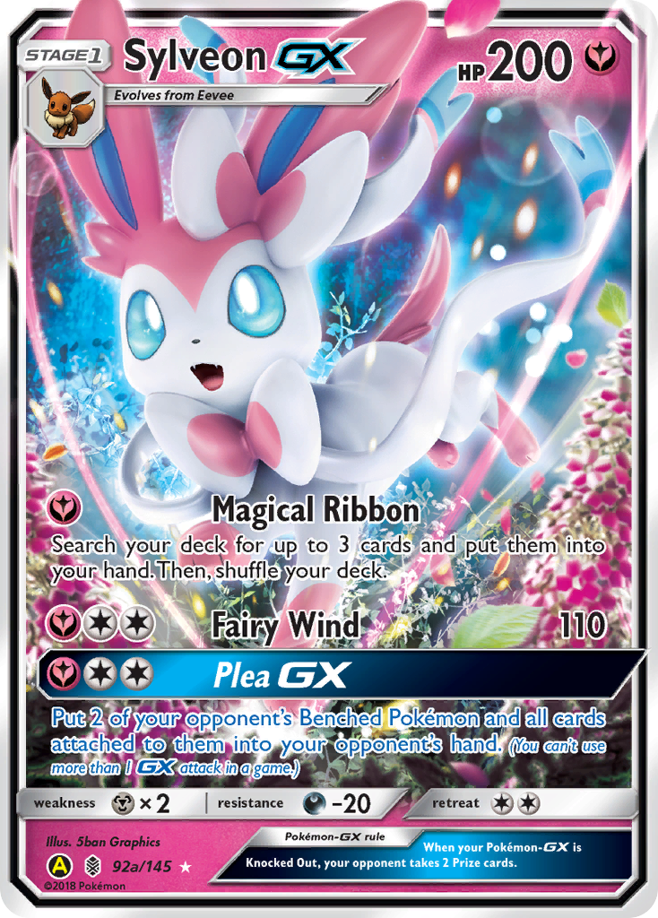 Sylveon GX (92a/145) [Alternate Art Promos] | Exor Games Summserside