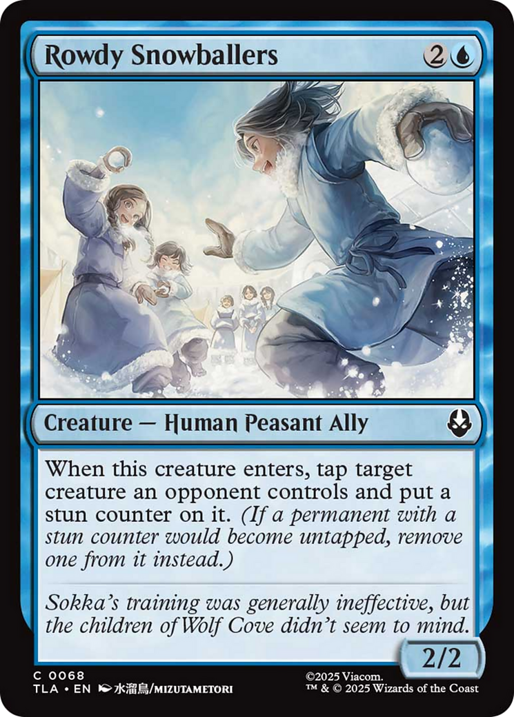 Rowdy Snowballers [Avatar: The Last Airbender] | Exor Games Summserside