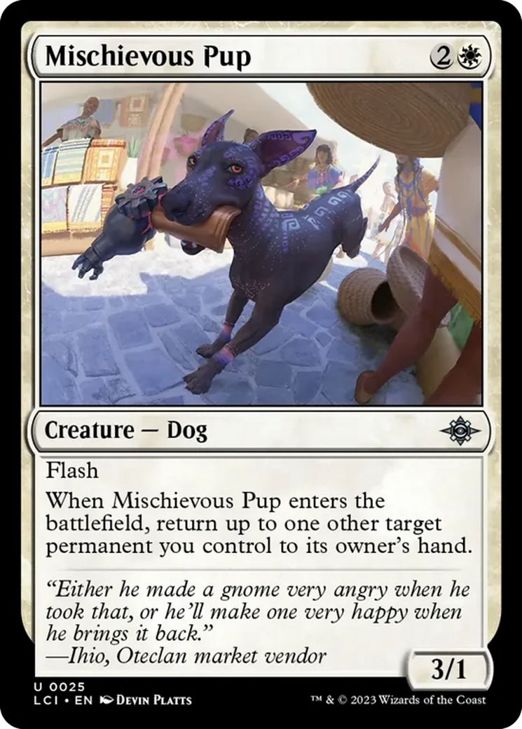 Mischievous Pup [The Lost Caverns of Ixalan] | Exor Games Summserside