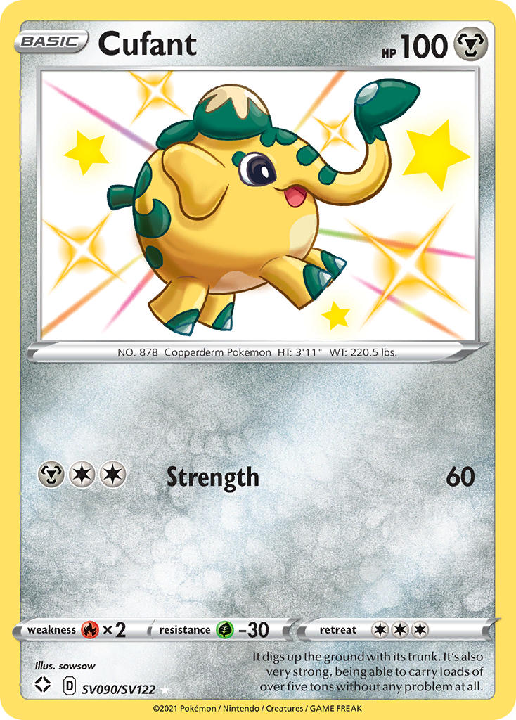 Cufant (SV090/SV122) [Sword & Shield: Shining Fates] | Exor Games Summserside