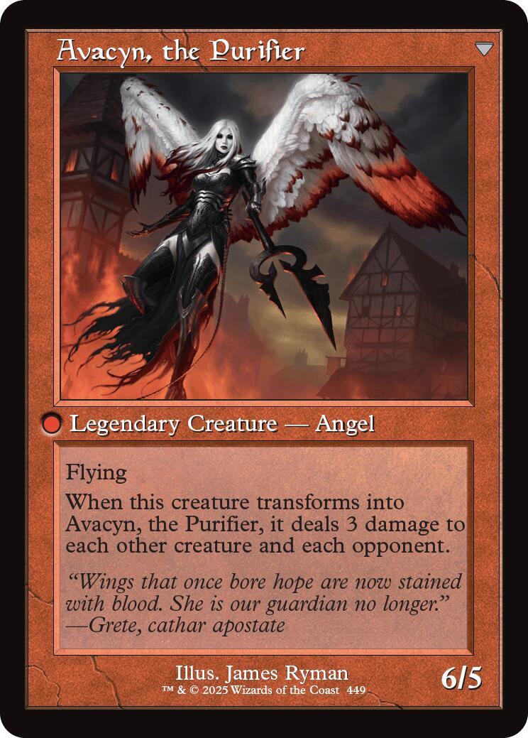 Archangel Avacyn // Avacyn, the Purifier (Retro Frame) [Innistrad Remastered] | Exor Games Summserside