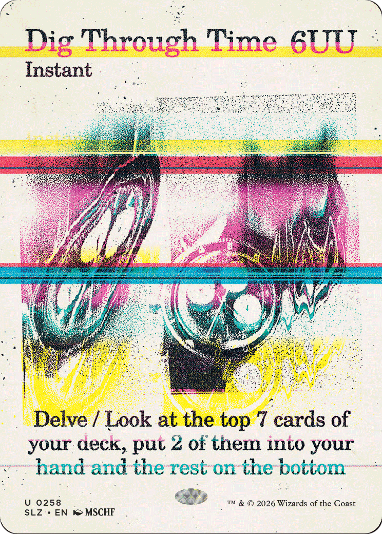 Dig Through Time (0258) [Secret Lair x MSCHF: The Zeta Set] | Exor Games Summserside