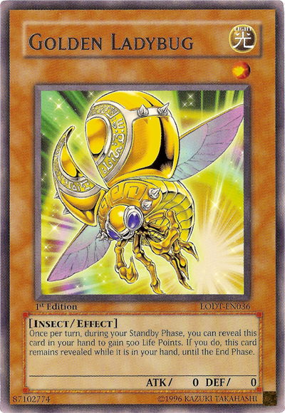 Golden Ladybug [LODT-EN036] Rare | Exor Games Summserside