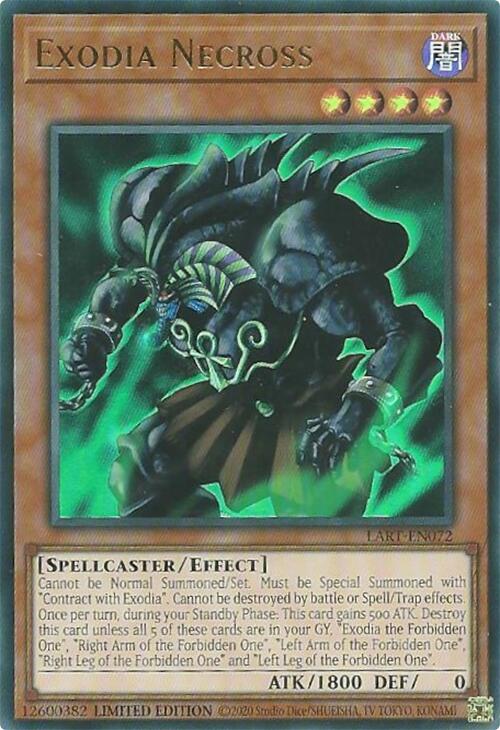 Exodia Necross [LART-EN072] Ultra Rare | Exor Games Summserside