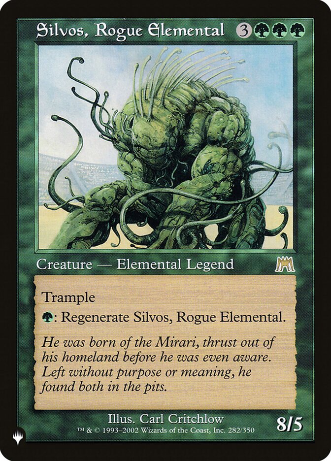 Silvos, Rogue Elemental [The List] | Exor Games Summserside