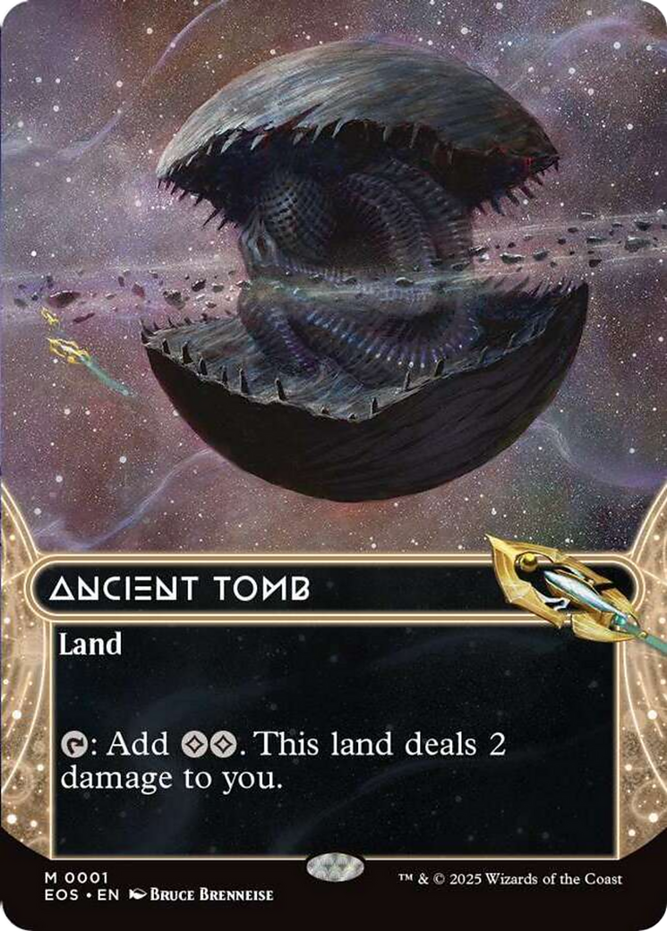 Ancient Tomb (0001) (Borderless) [Edge of Eternities: Stellar Sights] | Exor Games Summserside