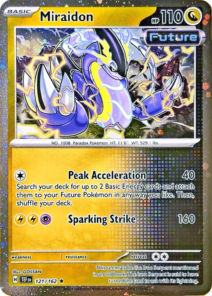 Miraidon (121/162) (Cosmos Holo) [Miscellaneous Cards] | Exor Games Summserside