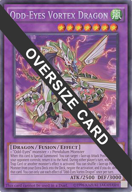 Odd-Eyes Vortex Dragon (Oversized) [DOCS-EN045] Promo | Exor Games Summserside