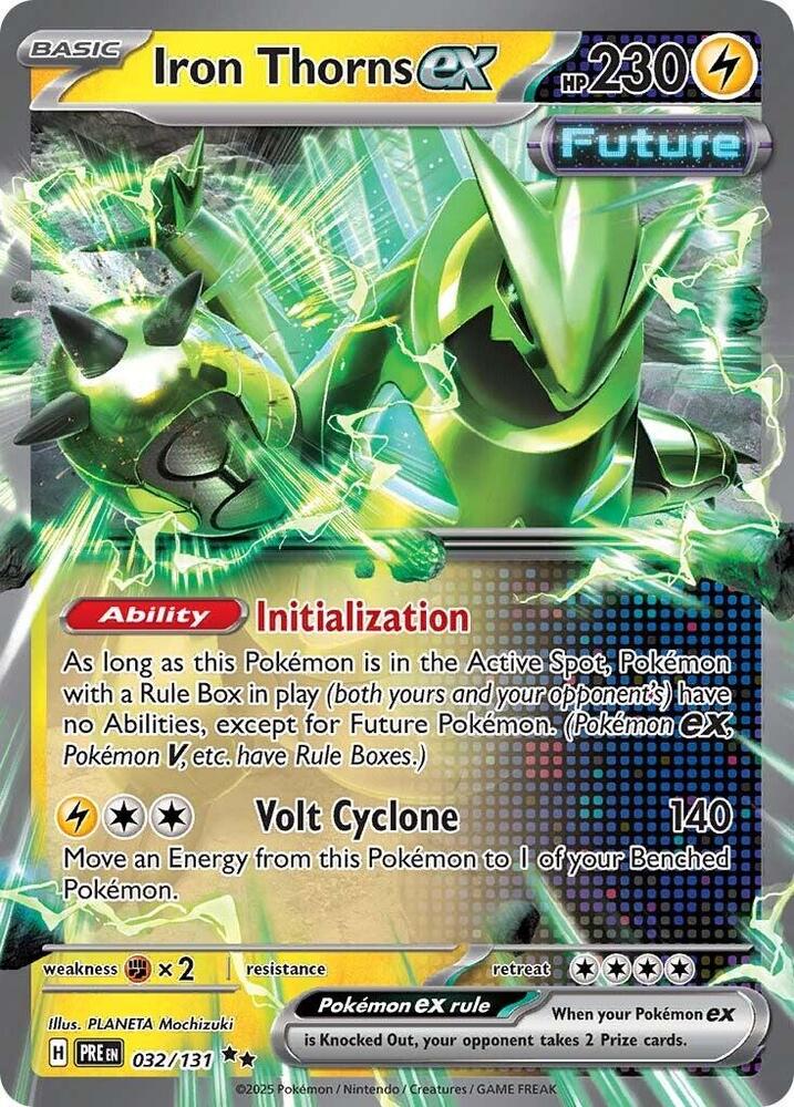Iron Thorns ex (032/131) [Scarlet & Violet: Prismatic Evolutions] | Exor Games Summserside