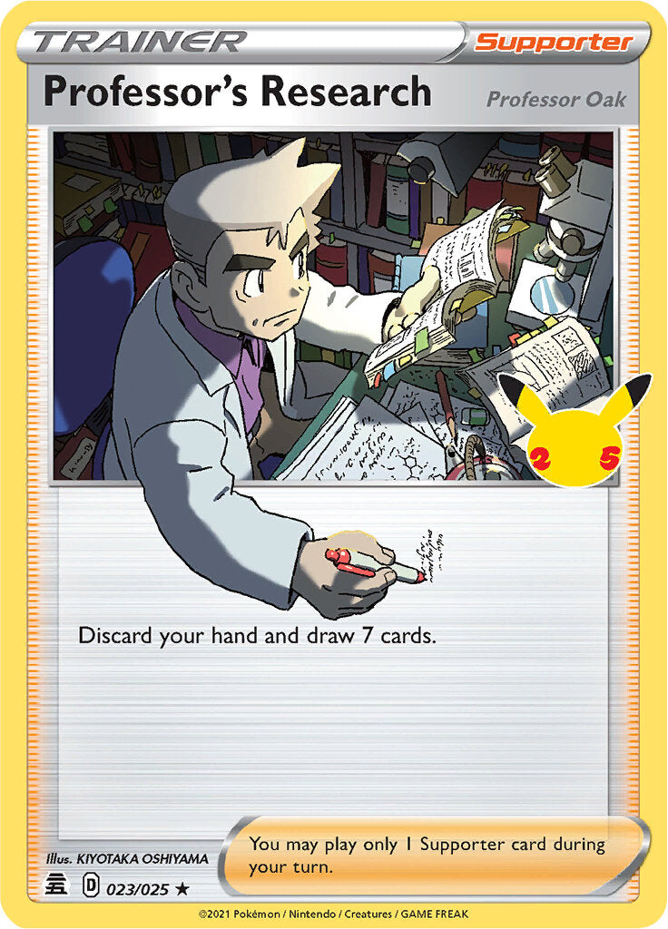 Professor's Research (023/025) [Celebrations: 25th Anniversary] | Exor Games Summserside