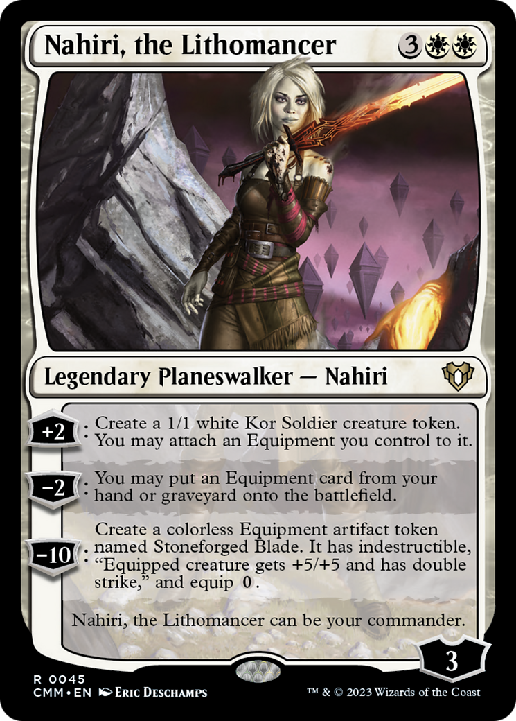 Nahiri, the Lithomancer [Commander Masters] | Exor Games Summserside