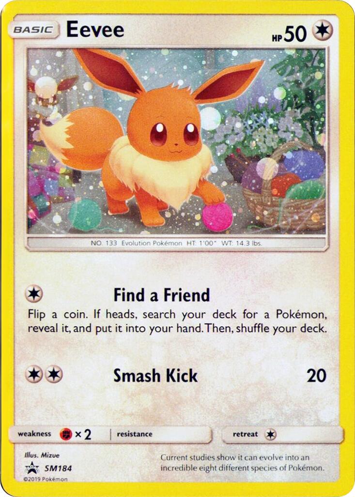 Eevee (SM184) (Cosmos Holo) [Sword & Shield: Black Star Promos] | Exor Games Summserside