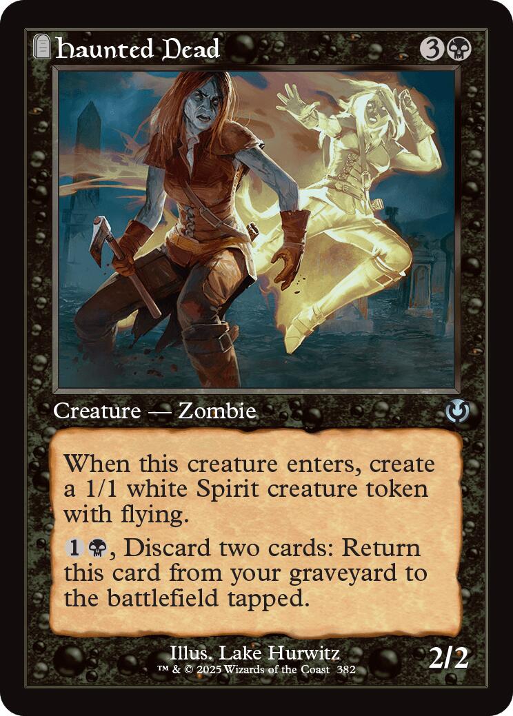 Haunted Dead (Retro Frame) [Innistrad Remastered] | Exor Games Summserside