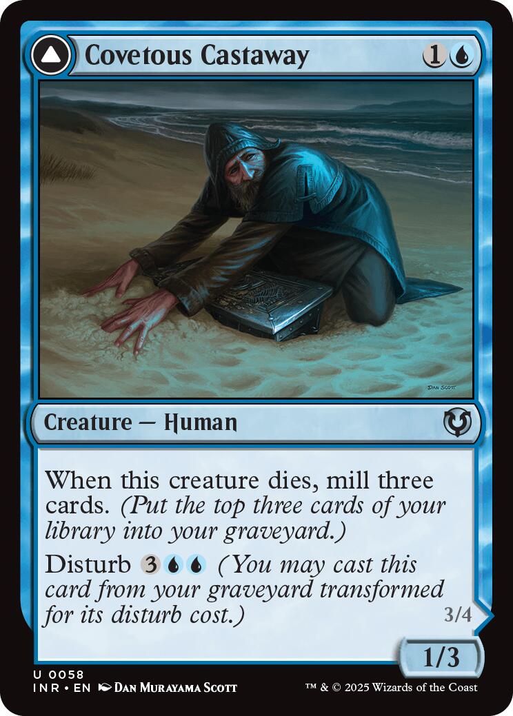 Covetous Castaway // Ghostly Castigator [Innistrad Remastered] | Exor Games Summserside