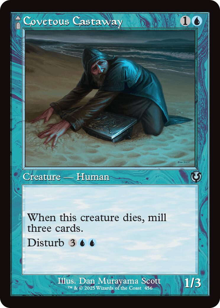 Covetous Castaway // Ghostly Castigator (Retro Frame) [Innistrad Remastered] | Exor Games Summserside