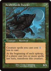 Duskwatch Recruiter // Krallenhorde Howler (Retro Frame) [Innistrad Remastered] | Exor Games Summserside