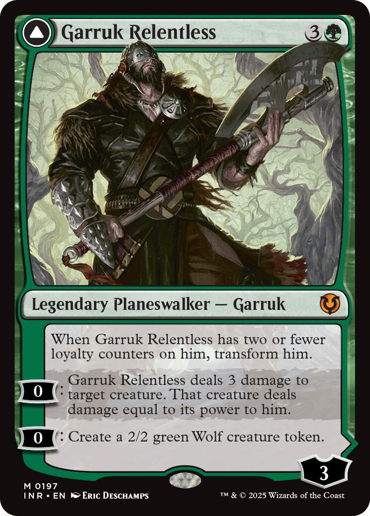 Garruk Relentless // Garruk, the Veil-Cursed [Innistrad Remastered] | Exor Games Summserside